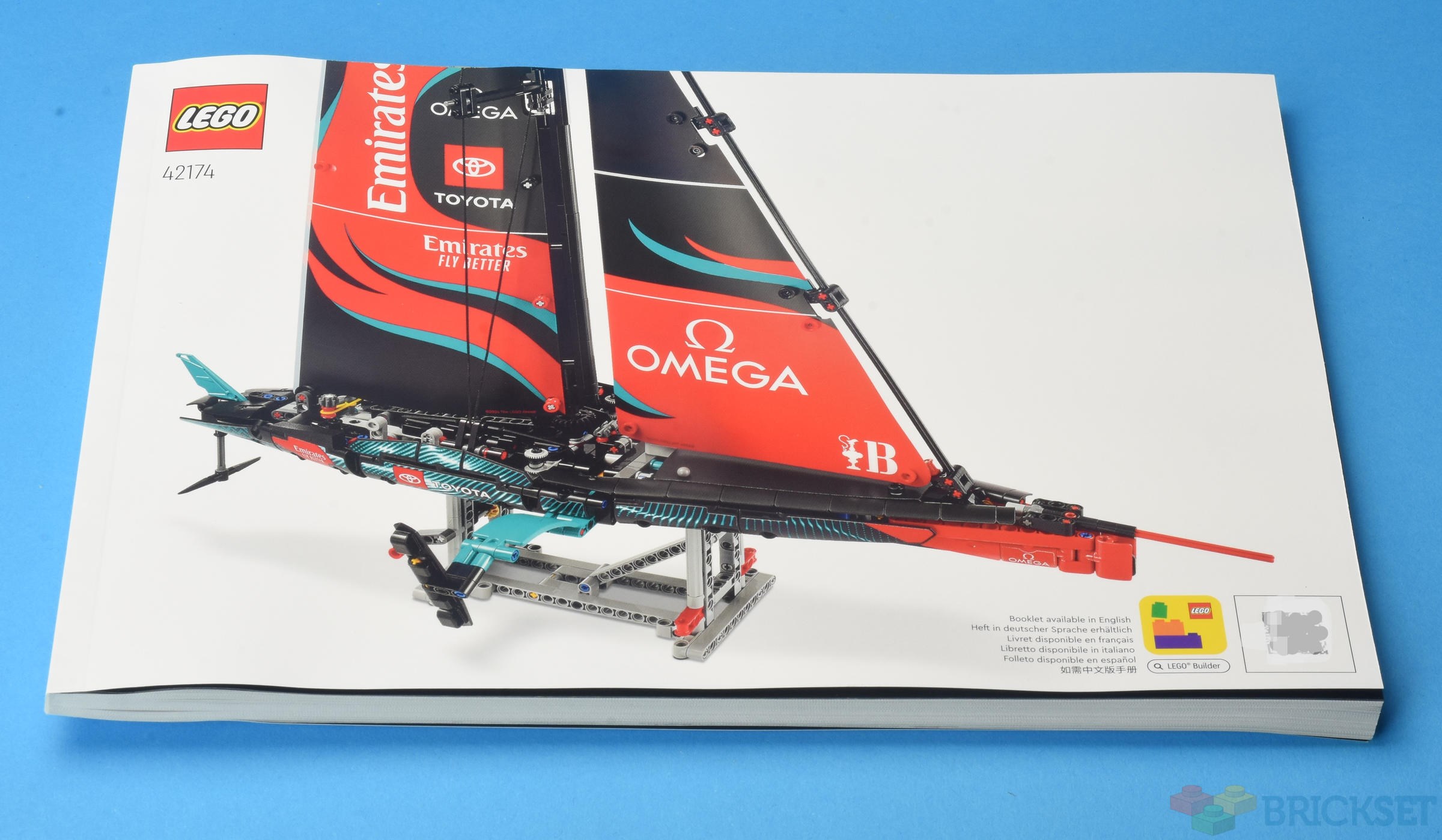 太田 LEGO Technic 42174 Emirates Team New Zealand AC75 Yacht review